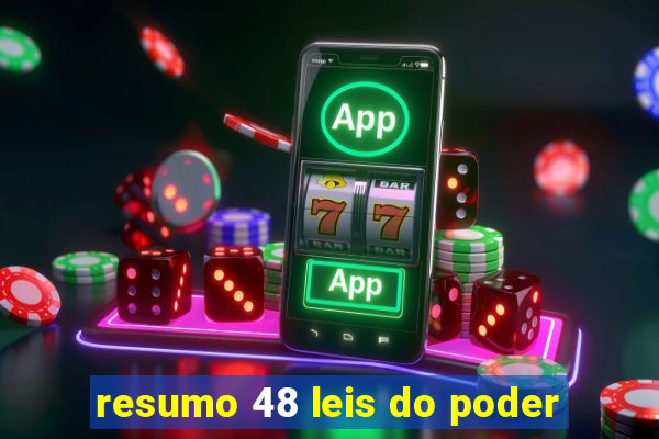 resumo 48 leis do poder